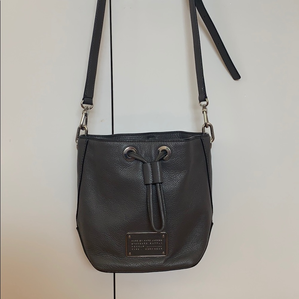 Marc By Marc Jacobs Bucket Bag Gray